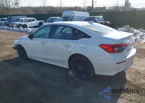 2022 Honda Civic Sport z USA, uszkodzony, nr VIN 2HGFE2F59NH563479